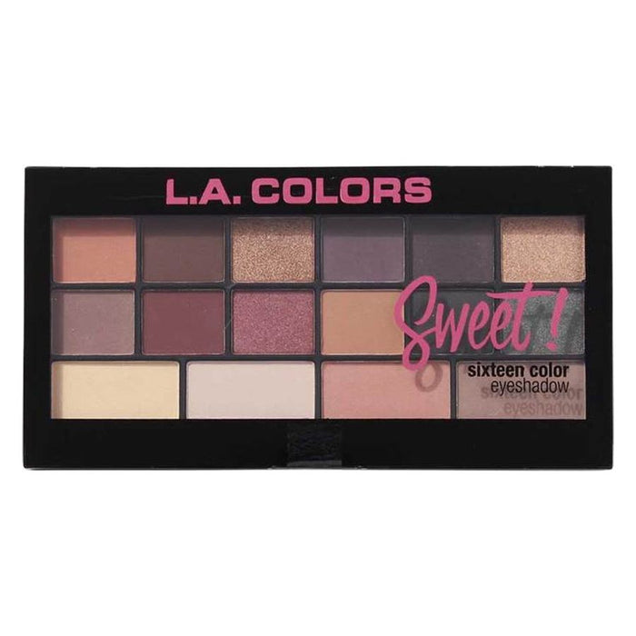 L.A. Colors Sweet! 16 Color Eyeshadow Palette