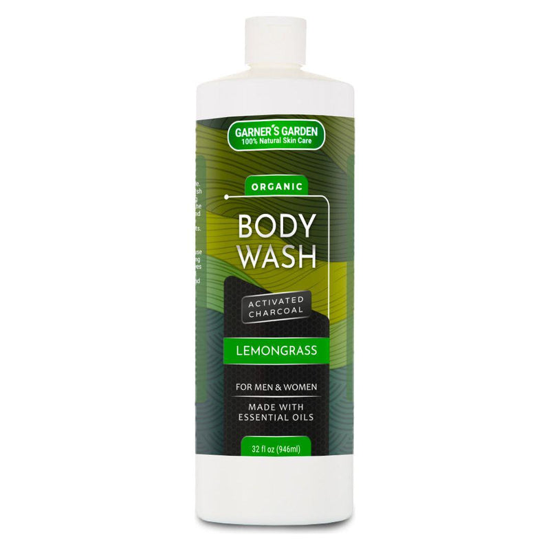 Garner's Garden Activated Charcoal Organic Body Wash Body Wash