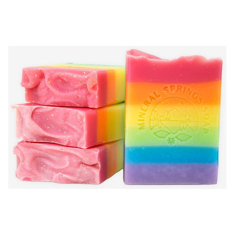 Mineral Springs Soap LGBT+ Pride Sparkling Citrus Handcrafted Soap