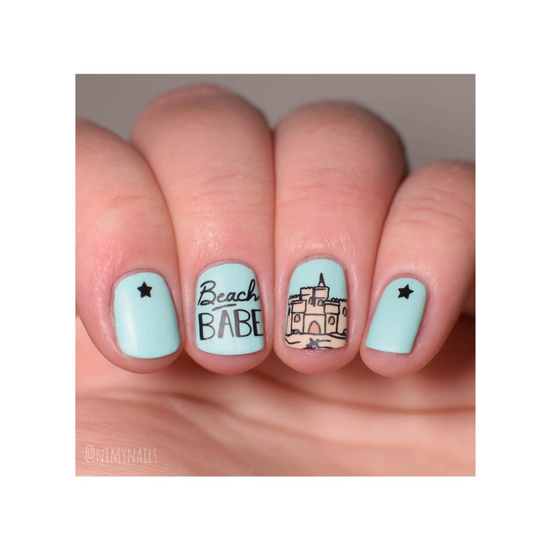 UberChic Beauty Let's Get Lost Stamping Plate