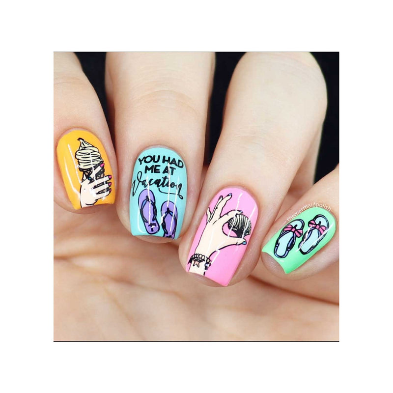 UberChic Beauty Let's Get Lost Stamping Plate