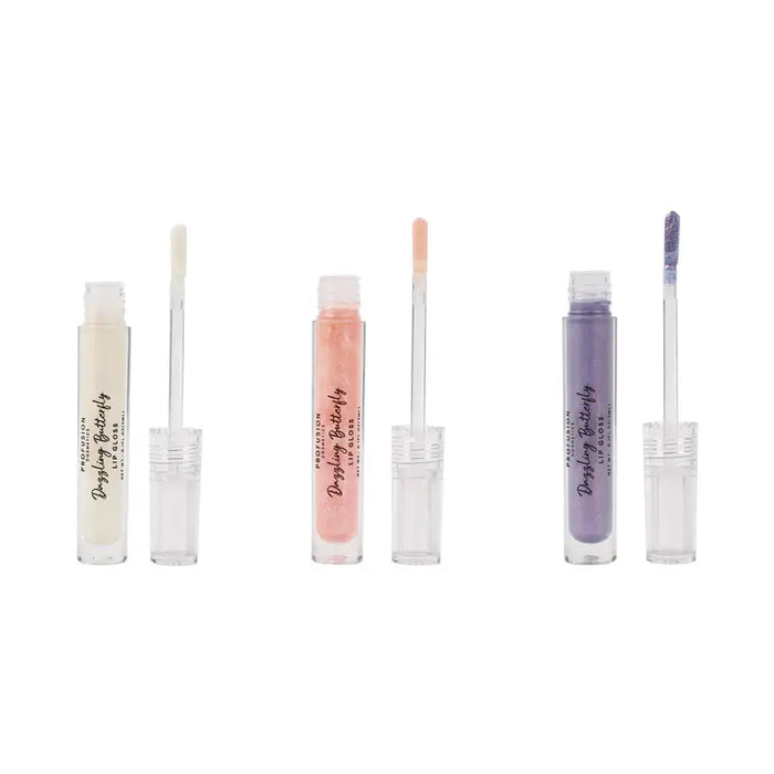 Profusion Cosmetics - Empowered Butterfly | Glassy Lip Gloss Set - 1oz