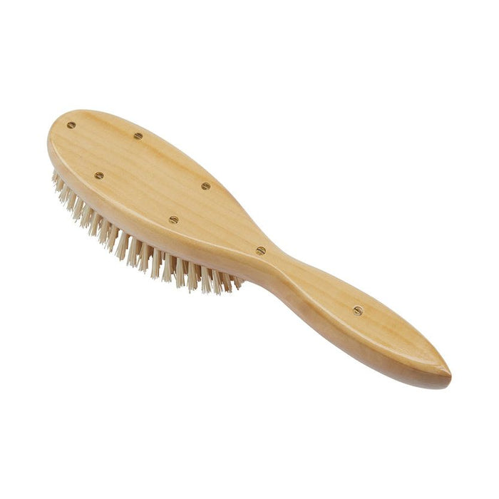 Kent BA21 Baby Satinwood Hair Brush Pure White Bristle - 5 Oz