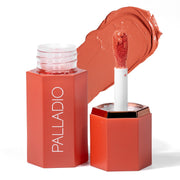 Palladio LIQUID BLUSH Blush & Lip Makeup White Smoke Sunny Coral - LIB01