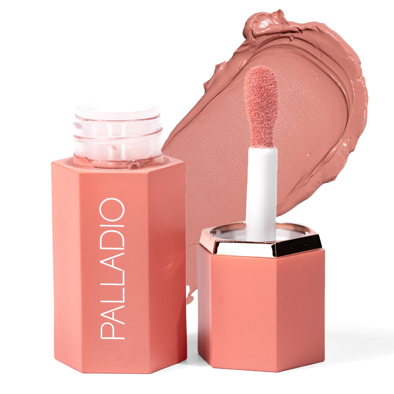 Palladio LIQUID BLUSH Blush & Lip Makeup White Smoke Rose Cloud - LIB02