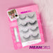 Profusion Cosmetics - Mean Girls The Plastics 4 Pair Faux Mink Lash Set - 1oz