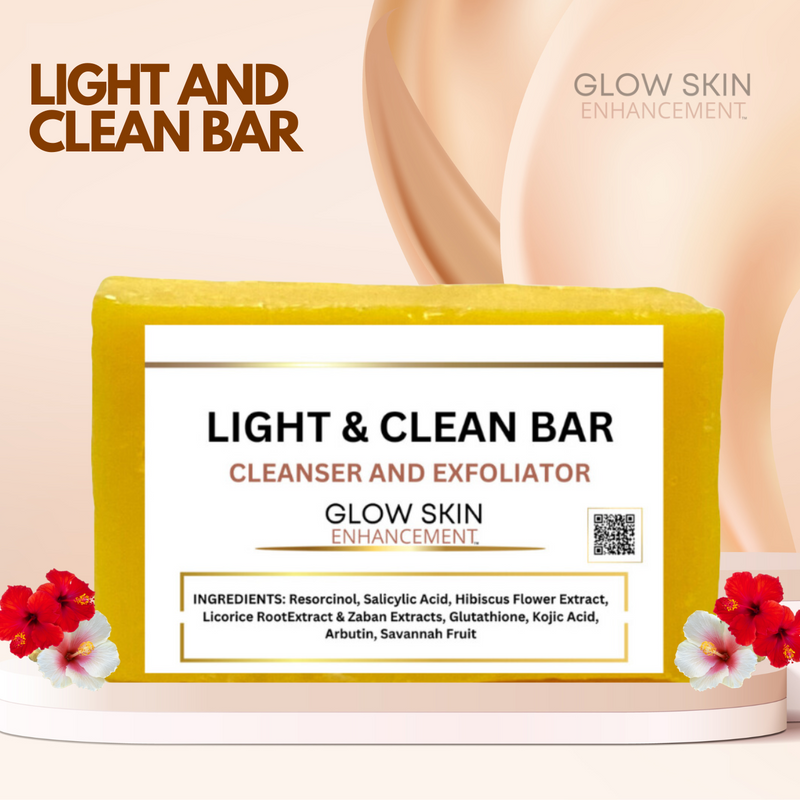 Glow Skin Enhancement LIGHT & CLEAN BAR Light Clean Soap
