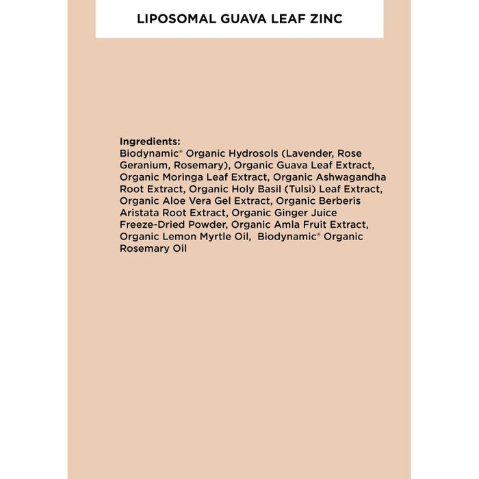Zuma Nutrition - Liposomal Guava Leaf Zinc Tonic* 2.02oz