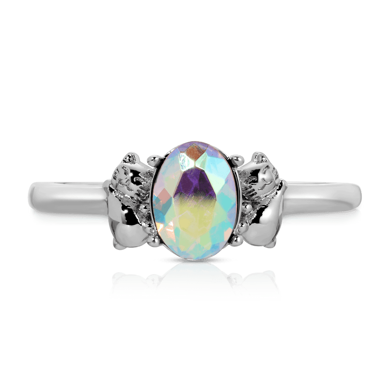 Fragrant Jewels Lucky Cat Collector's Item Ring