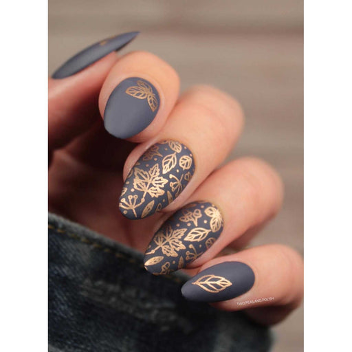 UberChic Beauty Lovely Leaves-03 Stamping Plate
