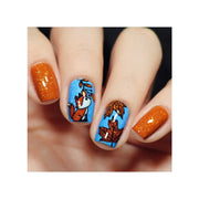 UberChic Beauty Lovely Leaves-04 Stamping Plate