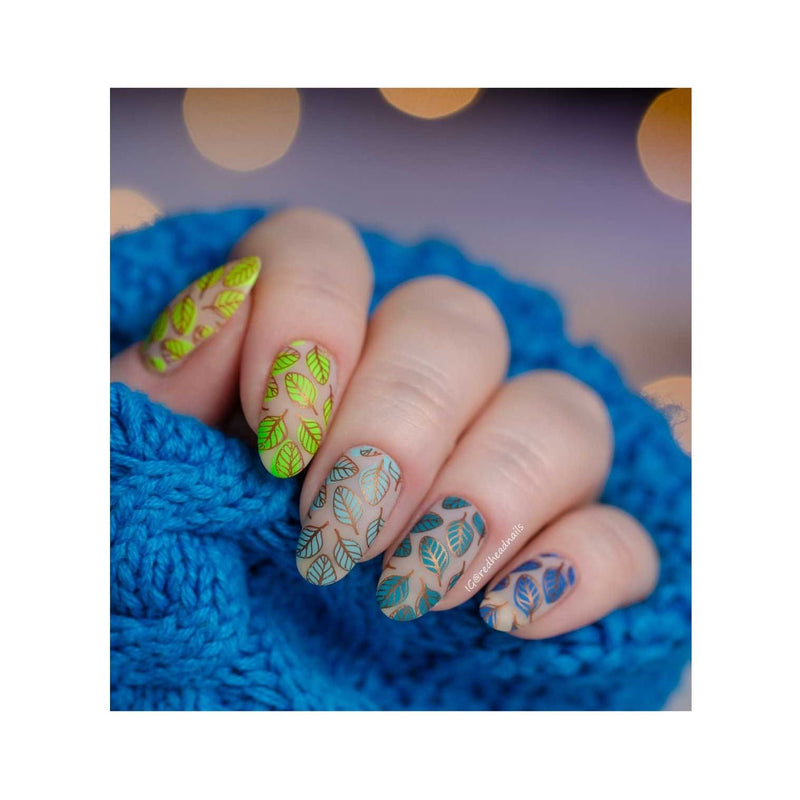 UberChic Beauty Lovely Leaves-05 Stamping Plate