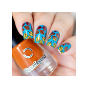 UberChic Beauty Lovely Leaves-05 Stamping Plate