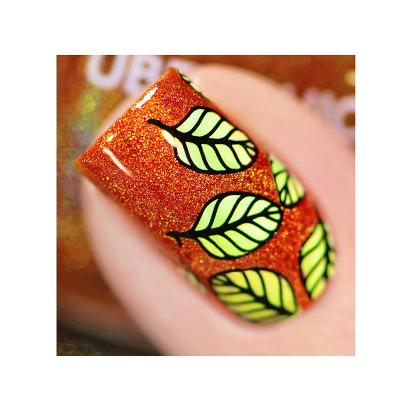 UberChic Beauty Lovely Leaves-05 Stamping Plate