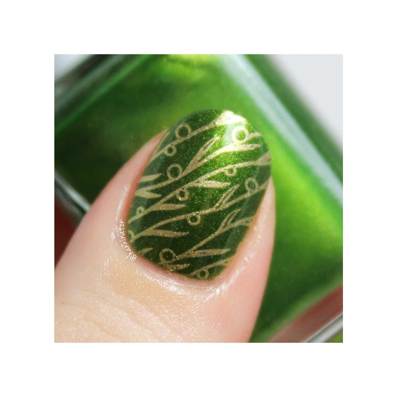 UberChic Beauty Lovely Leaves-05 Stamping Plate