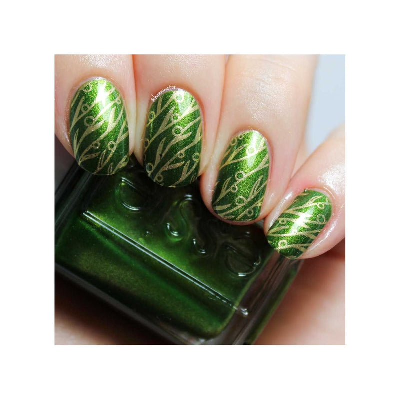 UberChic Beauty Lovely Leaves-05 Stamping Plate