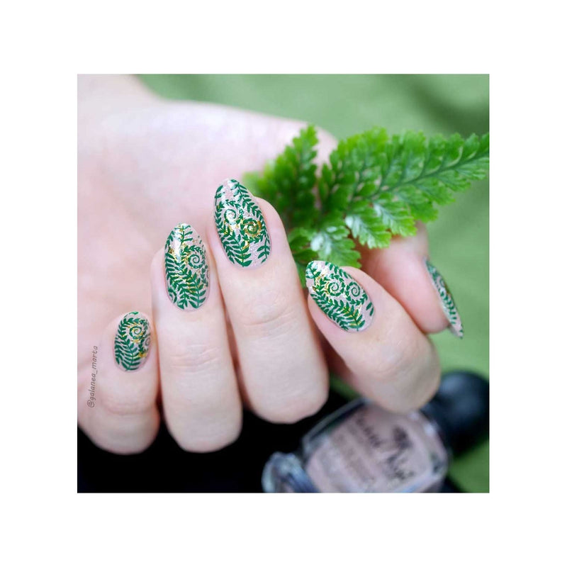 UberChic Beauty Lovely Leaves-05 Stamping Plate