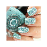UberChic Beauty Lovely Leaves-05 Stamping Plate