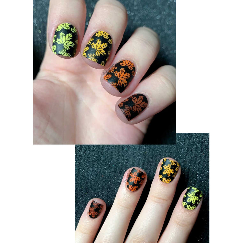 UberChic Beauty Lovely Leaves-06 Stamping Plate