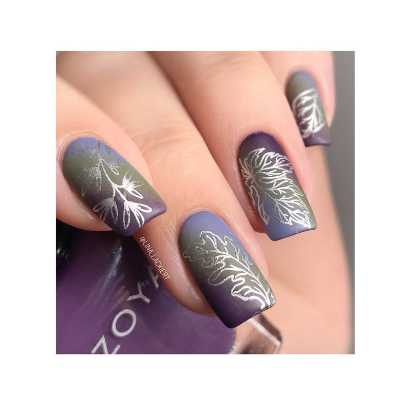 UberChic Beauty Lovely Leaves-06 Stamping Plate