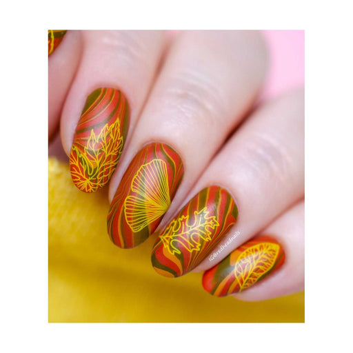 UberChic Beauty Lovely Leaves-06 Stamping Plate