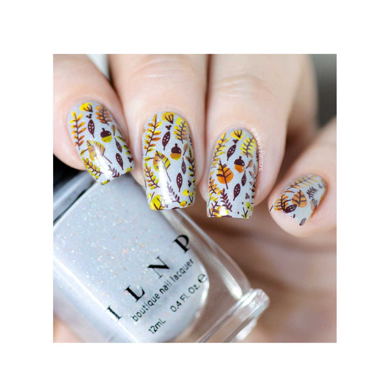 UberChic Beauty Lovely Leaves-06 Stamping Plate