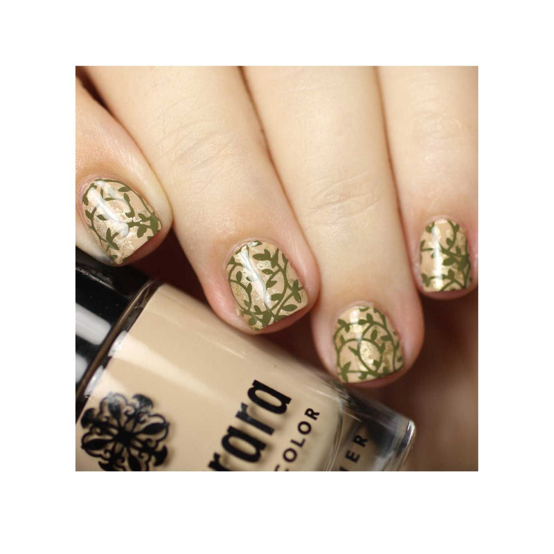UberChic Beauty Lovely Leaves-06 Stamping Plate