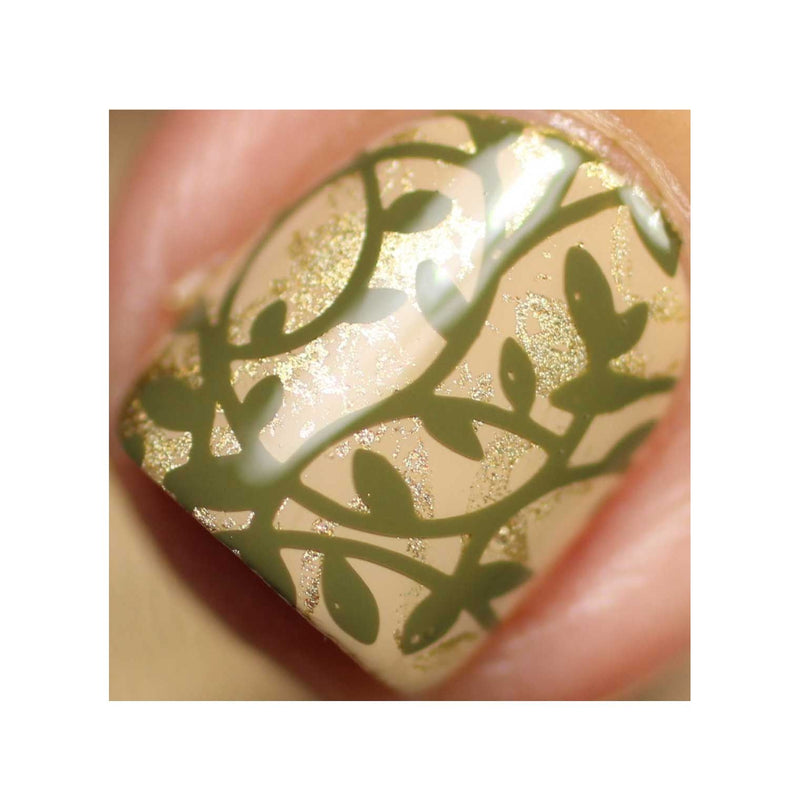 UberChic Beauty Lovely Leaves-06 Stamping Plate