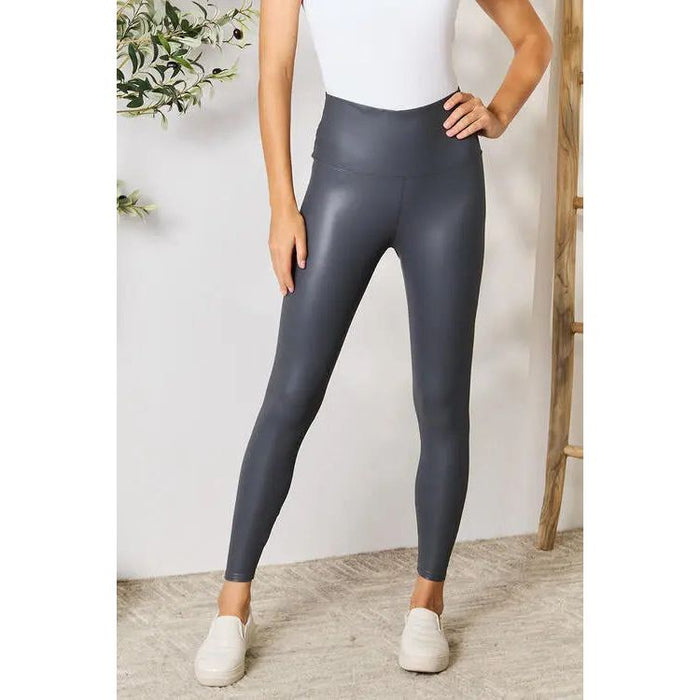 Loveit Wide Waistband High Waist Leggings