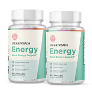 Suplementos Laura Posada by The Brand Atelier Energy | Aumenta Energía, Mejora Claridad Mental y Estado de Animo, Apoya el Metabolismo