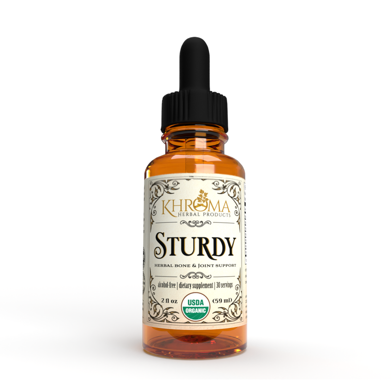 Khroma Herbal Products STURDY - For Strong Bones, Healthy Cartilage, & Lung Support Supplements