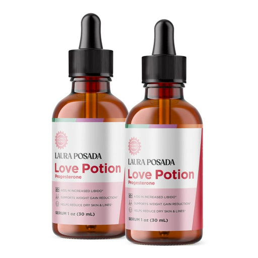 Suplementos Laura Posada by The Brand Atelier Love Potion | Progesterona tópica para Aumentar la Libido, Reducir Sofocos, Mejorar Resequedad de la Piel
