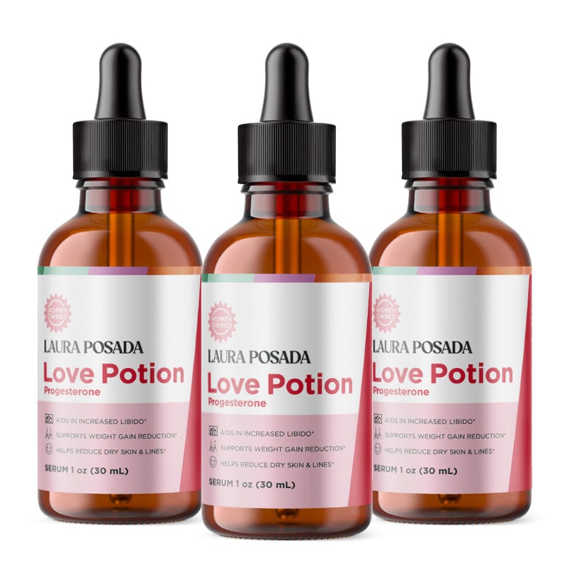 Suplementos Laura Posada by The Brand Atelier Love Potion | Progesterona tópica para Aumentar la Libido, Reducir Sofocos, Mejorar Resequedad de la Piel