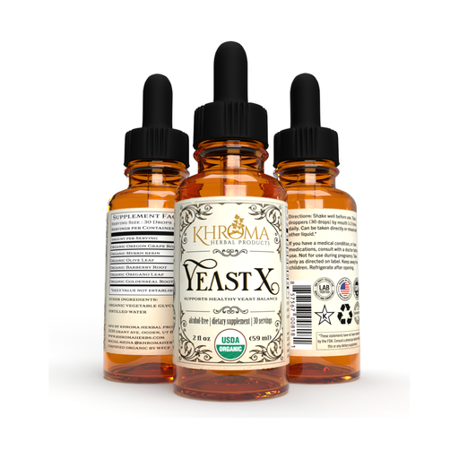 Khroma Herbal Products Yeast X - Organic Anti-Yeast Supplement Supplements