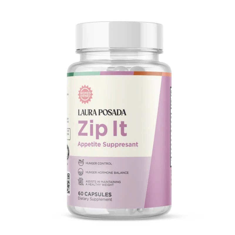 Suplementos Laura Posada by The Brand Atelier Zip It | Bloqueador Natural del Hambre y Antojos