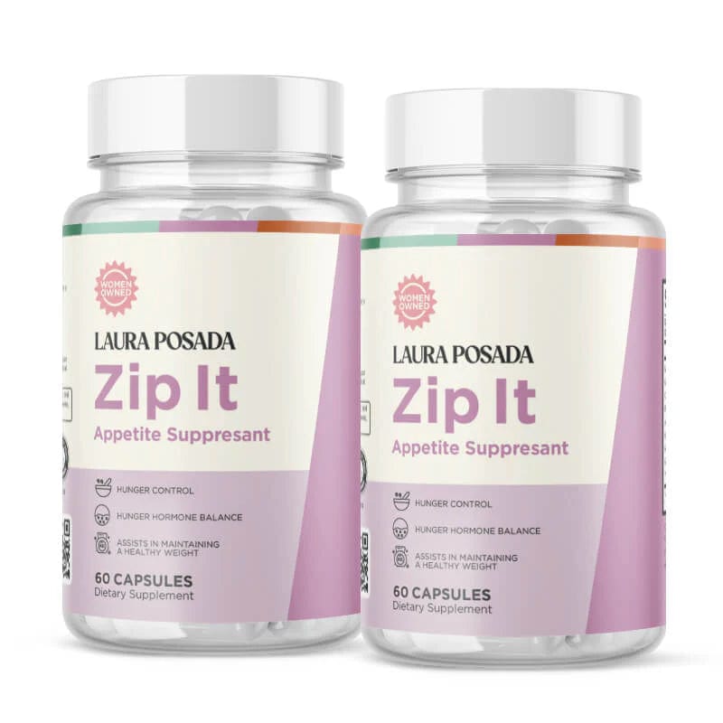 Suplementos Laura Posada by The Brand Atelier Zip It | Bloqueador Natural del Hambre y Antojos