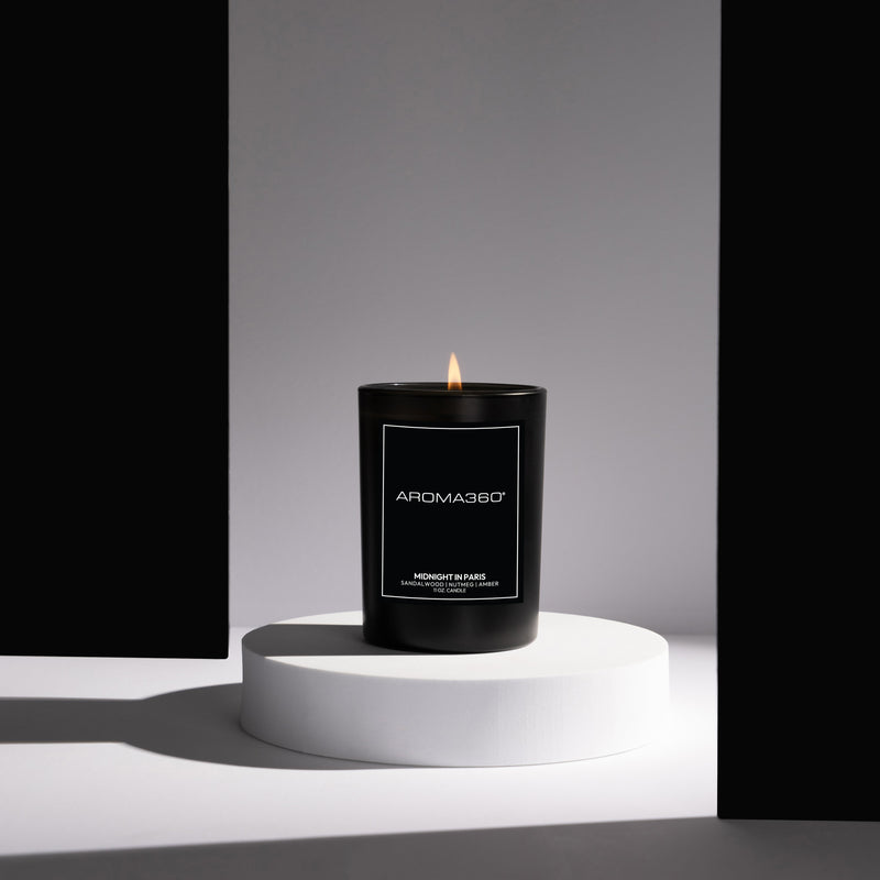 Aroma360 Midnight in Paris Single-Wick Candle Candle