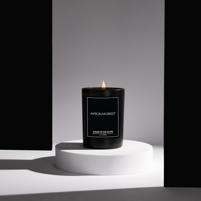 Aroma360 Smoke on the Water Single-Wick Candle Candle
