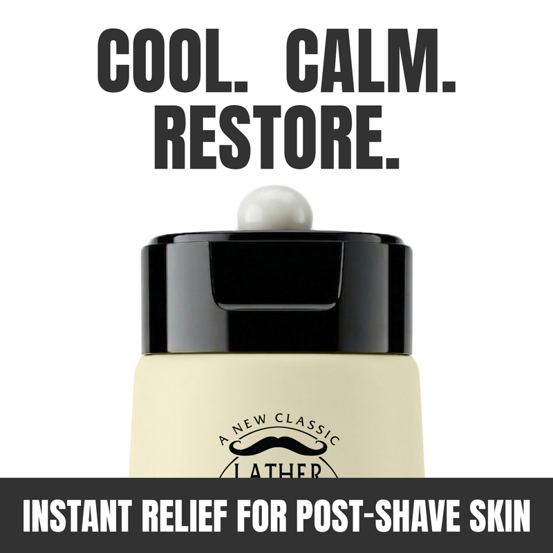 Lather & Wood Shaving Co After-Shave Balm - Sandalwood Men Grooming, Health