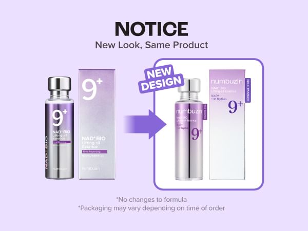AsiaBeautyMall Numbuzin No. 9 NAD+ Bio Lifting-sil Essence Serum Lavender