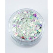 Lunautics La La Land - Chunky Iridescent Glitter with Hearts Chunky Glitter