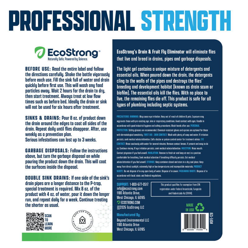 EcoStrong Drain and Fruit Fly Eliminator Drain & Septic > Drain & Fruit Flies