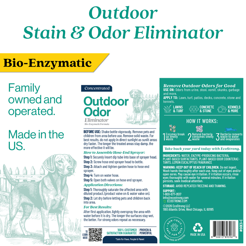 EcoStrong Outdoor Odor Eliminator Pet & Animal > Outdoor Odor