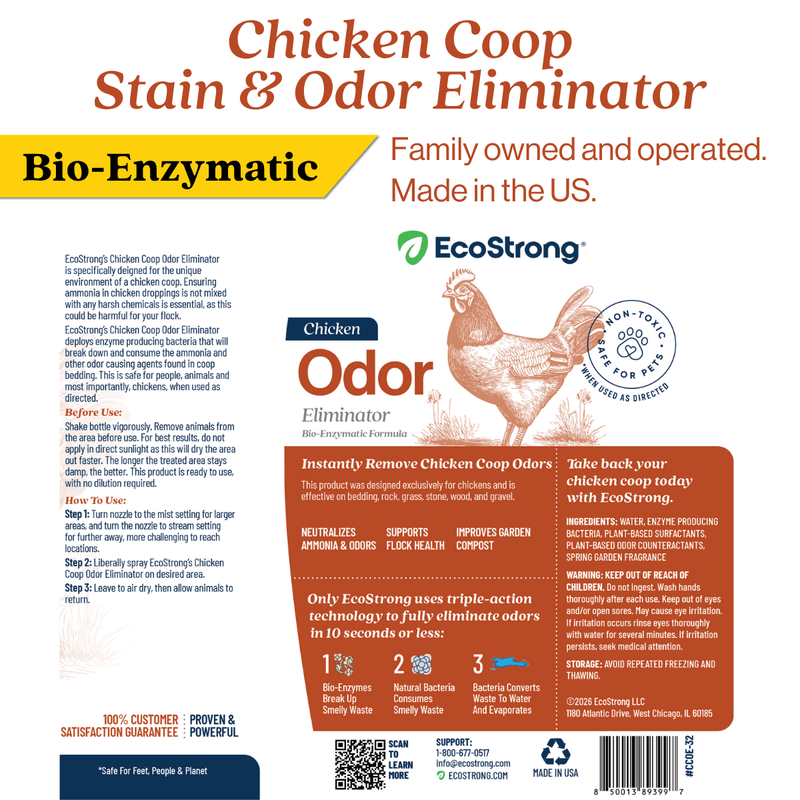 EcoStrong Chicken Coop Odor Eliminator Pet & Animal > Chicken Coop Odor