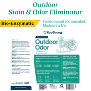 EcoStrong Outdoor Odor Eliminator Pet & Animal > Outdoor Odor White Smoke 1 Gallon Jug and Multi Use Sprayer,1 Gallon Jug,32 oz Sprayer Bottle and 1 Gallon Refill,32 oz Sprayer Bottle,10 x 2 oz Shots and Sprayer Bottle,5 Gallon Pail