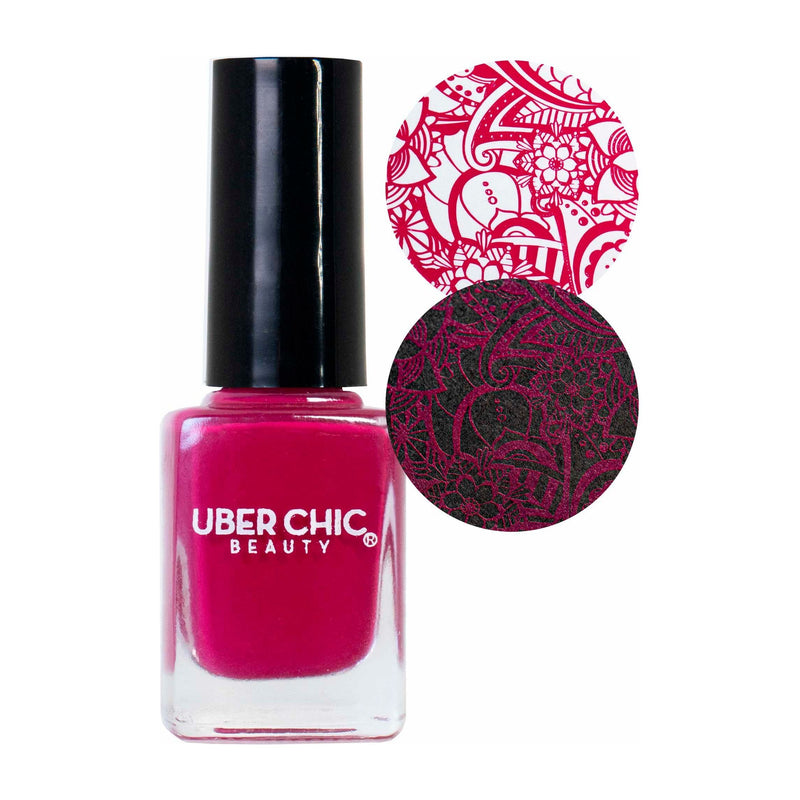 UberChic Beauty Lady of Burgundy - Stamping Polish Stamping Polish