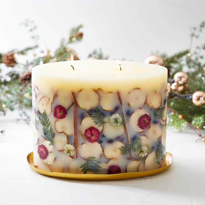 Spicy Apple Oval Botanical Candle