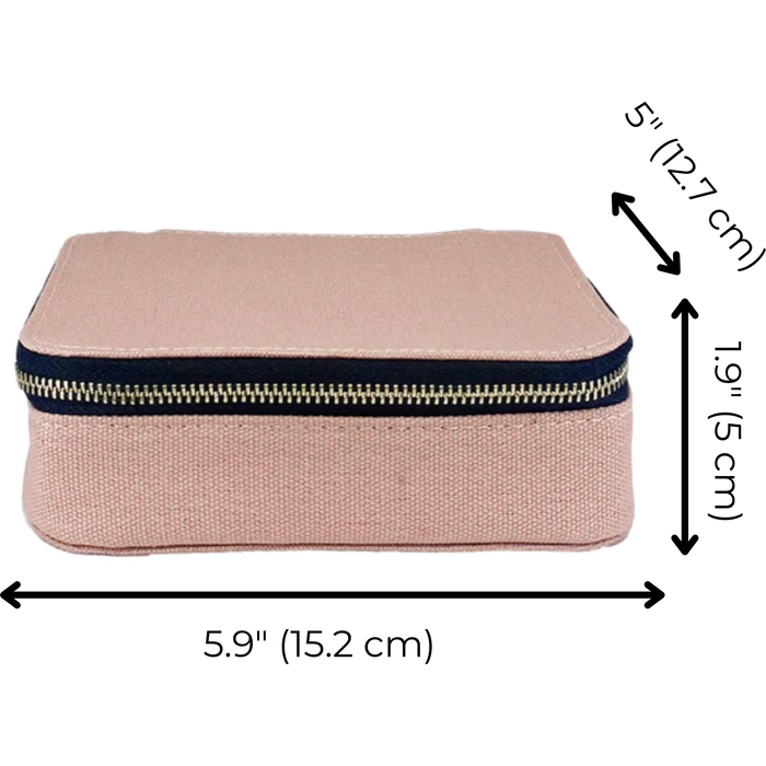 Bag-All - Large Pill Organizing Case With Weekly Insert, Pink/Blush