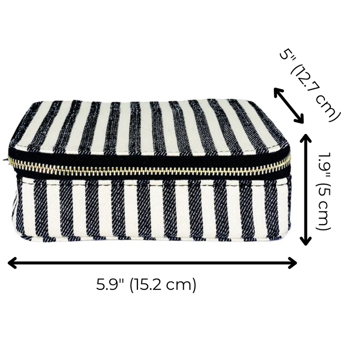 Bag-All - Large Pill Organizing Case With Weekly Insert, Striped