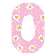 Peelz Spring Daisy Dexcom G6 Patch Tape - Pump Peelz Patch Medical Tape